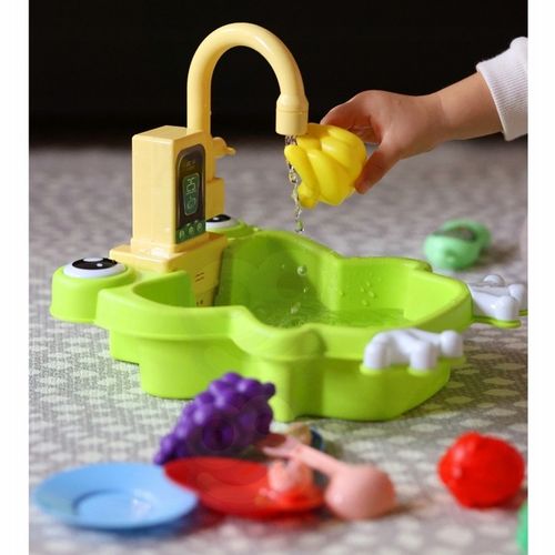 ZLEWOZMYWAK ZLEW DLA DZIECI KUCHNIA Z WODĄ INTERAKTYWNY KRAN PRAWDZIWA WODA na Arena.pl