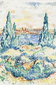 Plakat 40x60cm Antibes,  Henri-Edmond Cross Vintage do Salonu