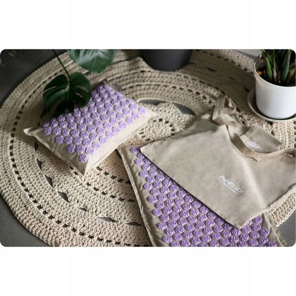 MATA DO AKUPRESURY Z KOLCAMI + PODUSZKA + TORBA zdjęcie 5