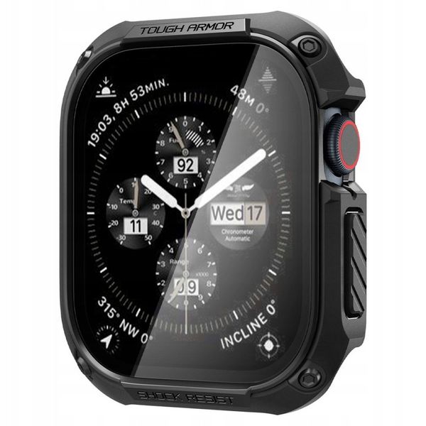 SPIGEN TOUGH ARMOR APPLE WATCH 10 (46 MM) BLACK zdjęcie 9