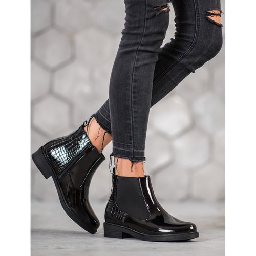 Lakierowane Botki Snake Print r.36 na Arena.pl