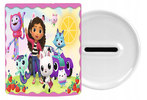 Skarbonka Ceramiczna Koci Domek Gabi na Arena.pl