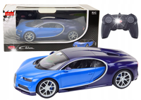 Samochód Zdalnie Sterowany RC 1:14 Bugatti Veyron Chiron Niebieski