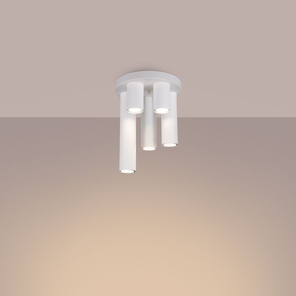 Plafon LAGOS 5P biały zdjęcie 3