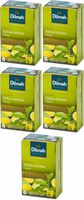 Herbata zielona smakowa w torebkach Dilmah cytryna 20szt x5