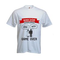 śmieszna KOSZULKA t-shirt na wieczór KAWALERSKI