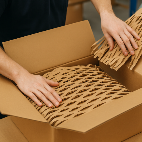 WYPEŁNIACZ TEKTUROWY KARTONOWY DO PACZEK EKOLOGICZNY WYPEŁNIENIE 7KG na Arena.pl