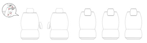 Citroen Xara Picasso 1999-2010 Pokrowce dopasowane na miarę na Arena.pl