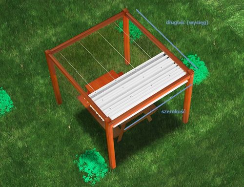 ZESTAW DO ROLET RZYMSKICH DO DREWNA MINI na Arena.pl