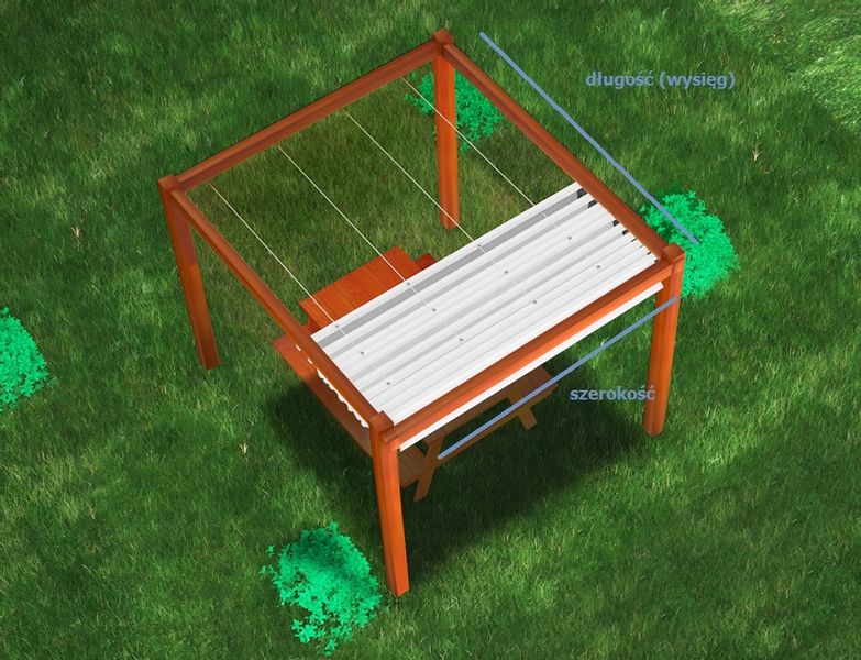 ZESTAW DO ROLET RZYMSKICH DO DREWNA MINI zdjęcie 5