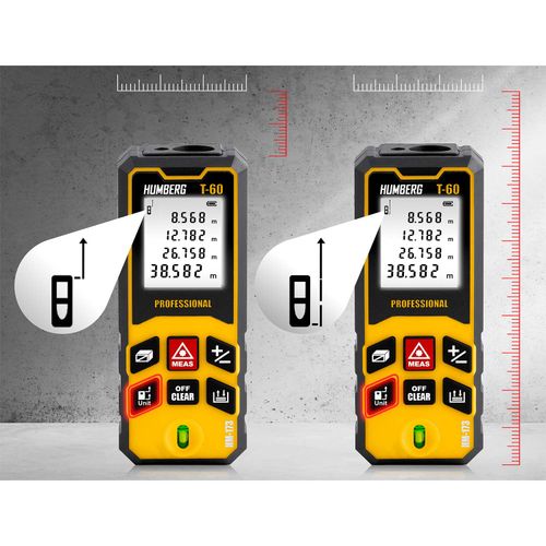 Dalmierz laserowy 60 m Humberg HM-173 na Arena.pl