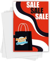 Ulotki A4 reklamowe firmowe 1000szt wiele wzorów SALE WYPRZEDAŻ