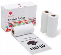 2X Papier termiczny samoprzylepny do Phomemo M02 M02Pro M03AS M04S M04AS ro