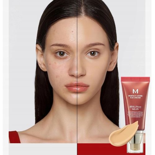 Krem BB Missha do Twarzy M Perfect #25 Warm Beige Nawilża Chroni 50ml na Arena.pl