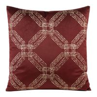 Poszewka dekoracyjna BLINK-30 45x45 Eurofirany ceglano/jasnozłota