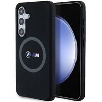 BMW BMHMS24S23SROK S24 S921 czarny/black hardcase M Silicone Printed Ring