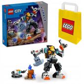 KLOCKI LEGO CITY 60428 KOSMICZNY MECH FIGURKI ZESTAW DLA DZIECI +TORBA