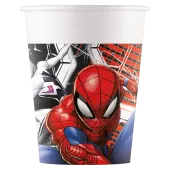 kubki papierowe spiderman 200ml 8 szt.