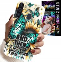ETUI DO SAMSUNG GALAXY A21 - AND THEN I GOT UP, KOBIECE WZORY + FOLIA