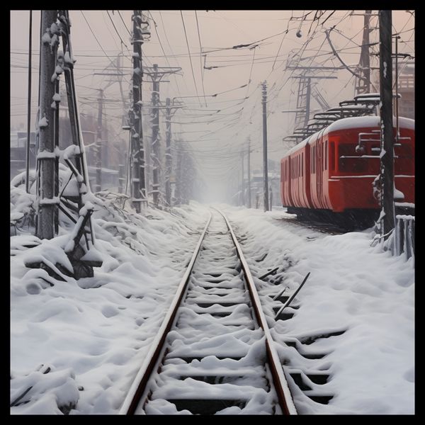 Plakat 40x40cm Podróż po Torach zdjęcie 2