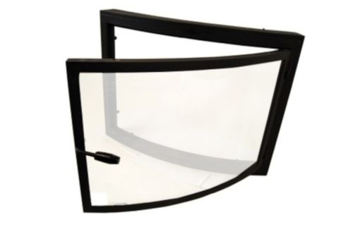 Szyba gięta do pieca kominka kozy żaroodporna na Arena.pl