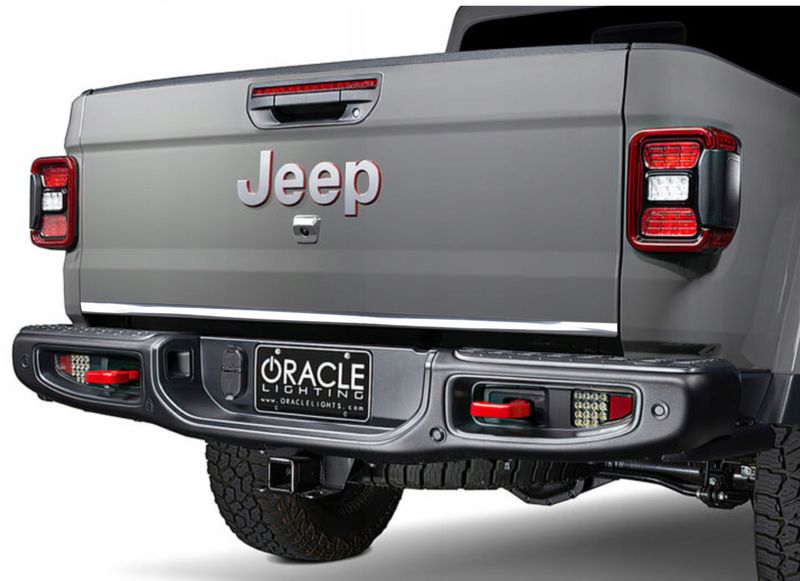 Jeep GLADIATOR - LISTWA CHROM na Klapę bagażnik zdjęcie 1