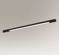 Plafon LAMPA industrialna HAKODA 8654 Shilo metalowa OPRAWA sufitowa plafoniera LED 16W 4000K listwa czarna