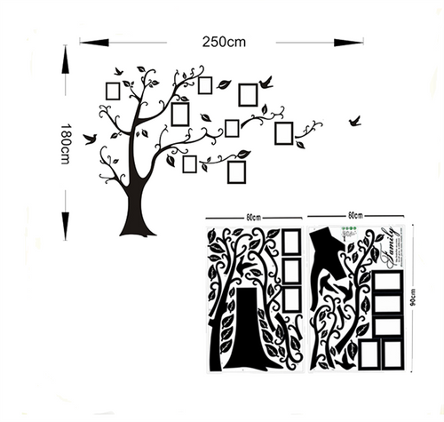 Wall stickers 250x180 Tree na Arena.pl