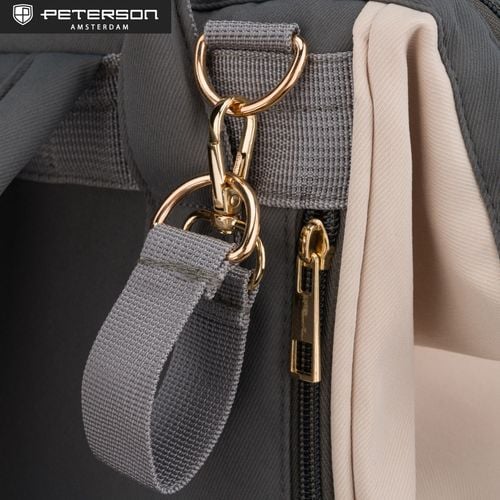 plecak materiałowy ptn jmb-01-6765 cream gray na Arena.pl