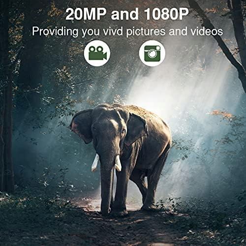 kamera myśliwska 1080P 20MP z czujnikiem ruchu podczerwieni Night Vision zdjęcie 4