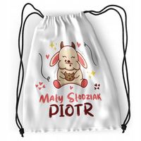 Plecak Sportowy Szkolny Dla Piotrka Syna Dziecka Z Nadrukiem Ze Zdjęciem