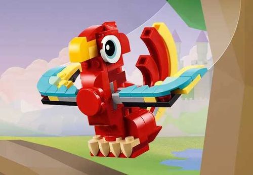 31145 - LEGO Creator - Czerwony smok na Arena.pl