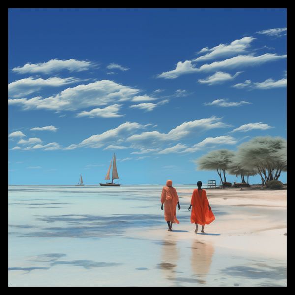 Plakat 50x50cm Spokój w Piaskach zdjęcie 2