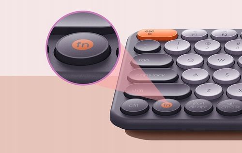 Klawiatura bezprzewodowa Baseus K01A Bluetooth Szara na Arena.pl