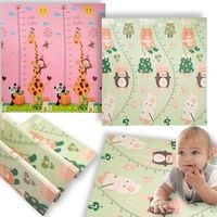 GRUBA MATA PIANKOWA SKŁADANA DLA NIEMOWLAKA DZIECKA DO ZABAWY 200cm +torba