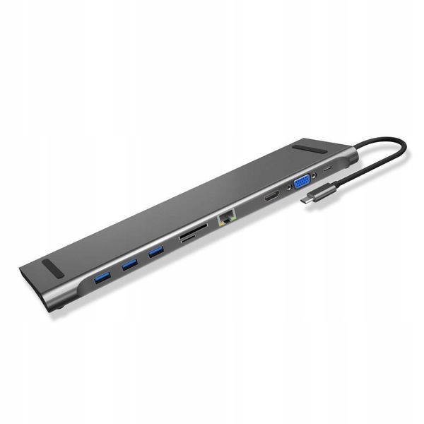 Stacja JCPal Ultra Slim Dock USB-C JCP6204 zdjęcie 1