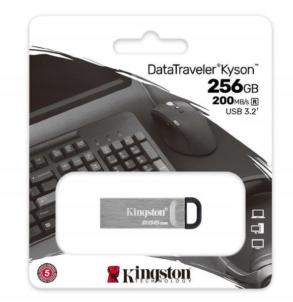 Kingston Pendrive Kyson DTKN/256 USB 3.2 200 MB/s zdjęcie 2