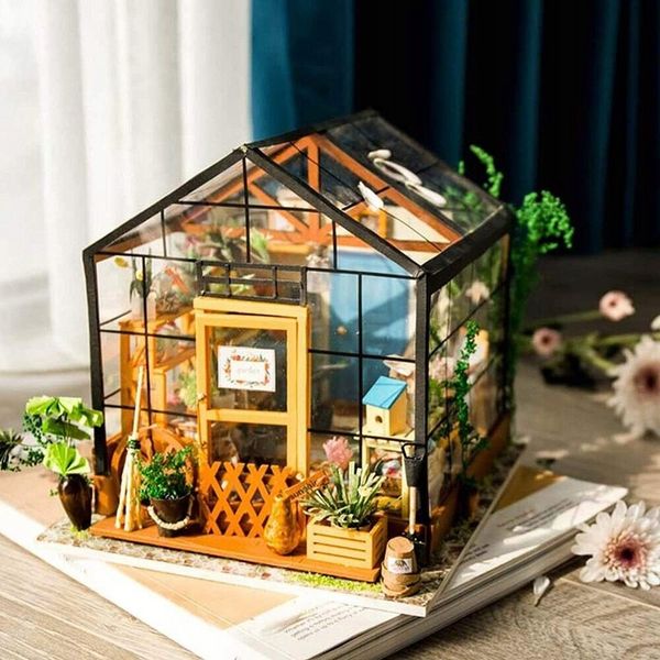 DIY MINIATUROWY DOMEK SZKLARNIA zdjęcie 5