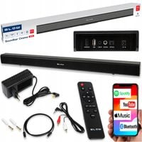 MOCNY SOUNDBAR BLUETOOTH GŁOŚNIK USB HDMI TELEWIZOR 120W AUX ZESTAW