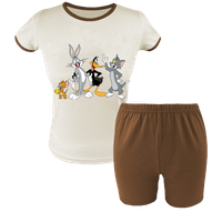 Krótka Piżama dziecięca Tom i Jerry - Nowa Seria