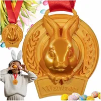 Prezent na Wielkanoc Złoty Medal Nagroda z imieniem Na Zajączka Wielkanocny