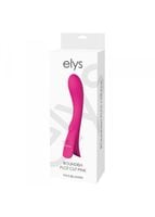 wibrator vibratore design elys   roundish plot clit pink