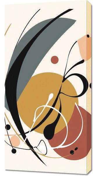 Obraz 50x100cm Taneczne Echa zdjęcie 1