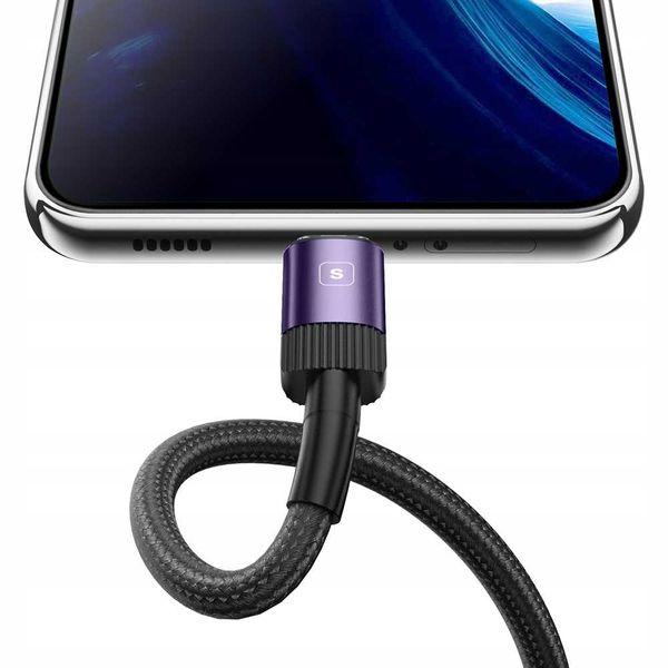 Spacecase Usb-C Cable 1M 3A Purple zdjęcie 6