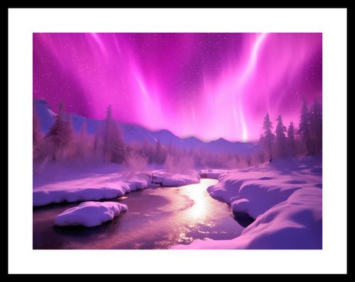Plakat 40x30cm Aurora Nad Niebiem na Arena.pl