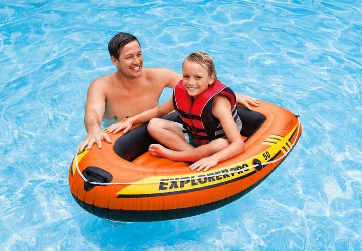 Dmuchany ponton Explorer Pro 50 137x85x23cm 58354 zdjęcie 3