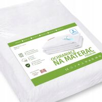 NAKŁADKA OCHRANIACZ na MATERAC 200x220 WODOODPORNY PODKŁAD Z GUMKĄ
