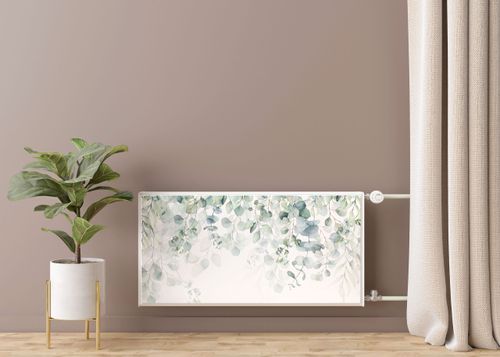 MASKOWNICA Magnetyczna Grzejnika Magnes Akwarelowe Listki 120cm x 60cm na Arena.pl