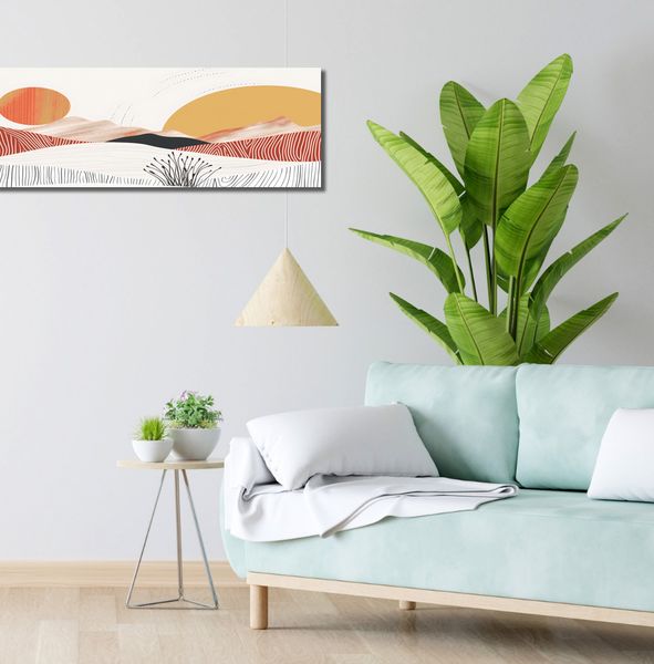 Obraz 100x30cm Pastelowy Wschód zdjęcie 2