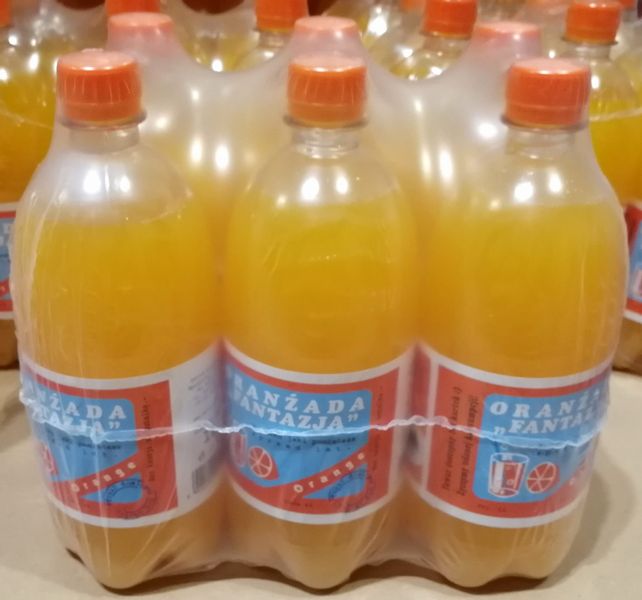 Napój FANTAZJA Pomarańcza 1L - karton zdjęcie 1